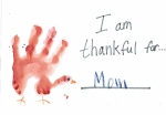 Being thankful for fingerpaint